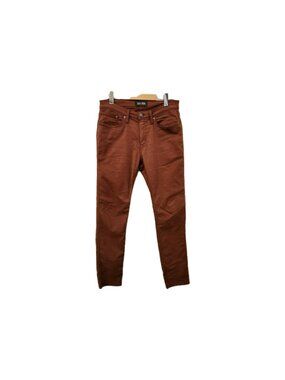 DU/ER DUER N2X Slim Fit Brown Cotton Tencel Jeans Pants Men's 32x32 Performance